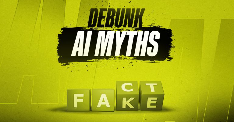 Debunking myths about AI
