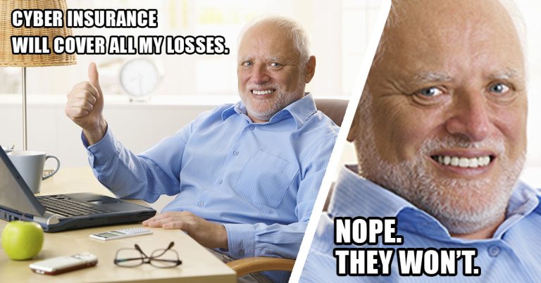 Cyber insurance is not asubstitute for cyber security.